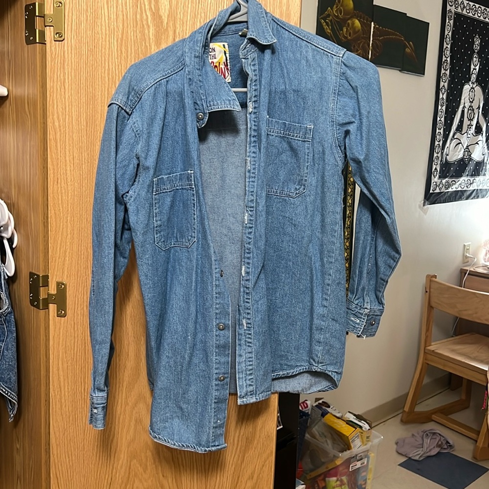 Thrifted vintage button up